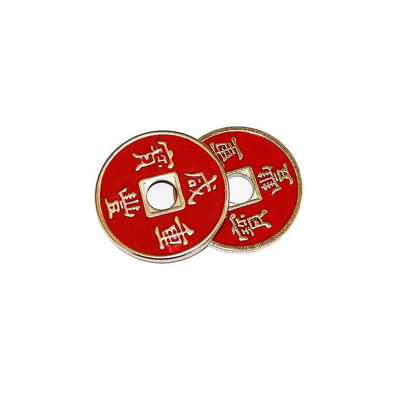 Chinese Coin with Expanded Shell
