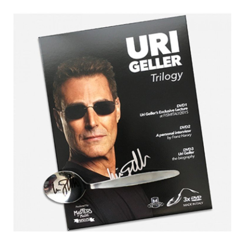 Uri Geller Trilogy (Signed Box Set) by Uri Geller and Masters of Magic