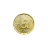 Expanded shell coin - 50 cents Euro