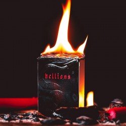 Red Hellions Playing Cards - Black Tuck