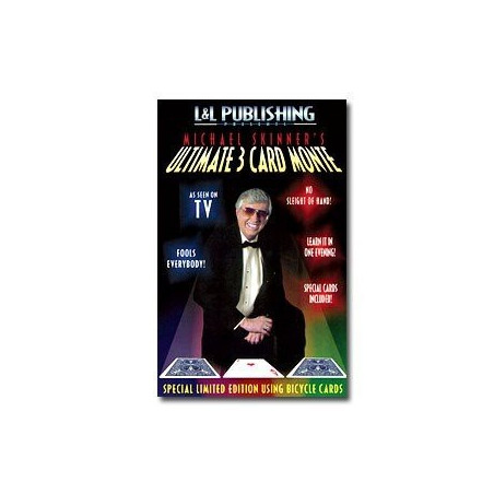 Michael Skinner's Ultimate 3 Card Monte + Gimmick