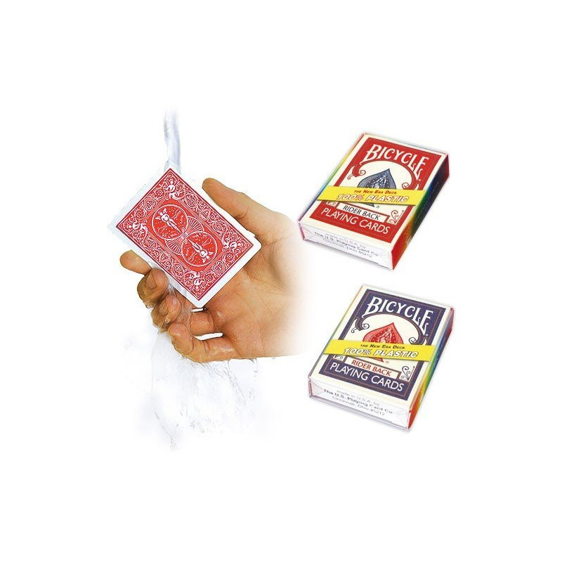 Τράπουλες 100% πλαστικές  Poker Bicycle 100% Plastic