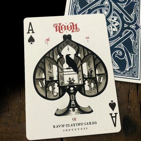 Ravn IIII Playing Cards - Red