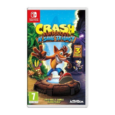 Crash Bandicoot N. Sane Trilogy Switch Game