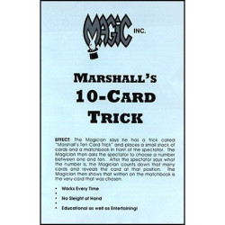 Marshall's Ten Card Trick