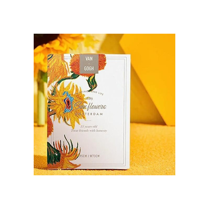 Van Gogh Playing Cards - Sunflowers Borderless