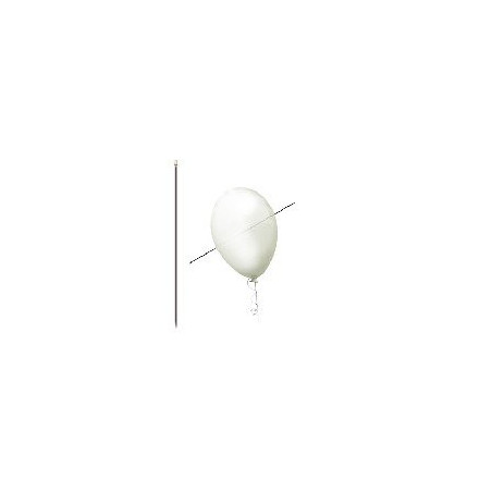 Needle through balloon