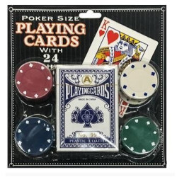 ΣΕΤ 1 ΤΡΑΠΟΥΛΑ ΠΛΑΣΤΙΚΗ & 24 ΜΑΡΚΕΣ