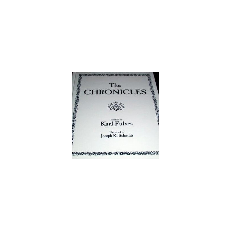 The Chronicles by Karl Fulves Signed